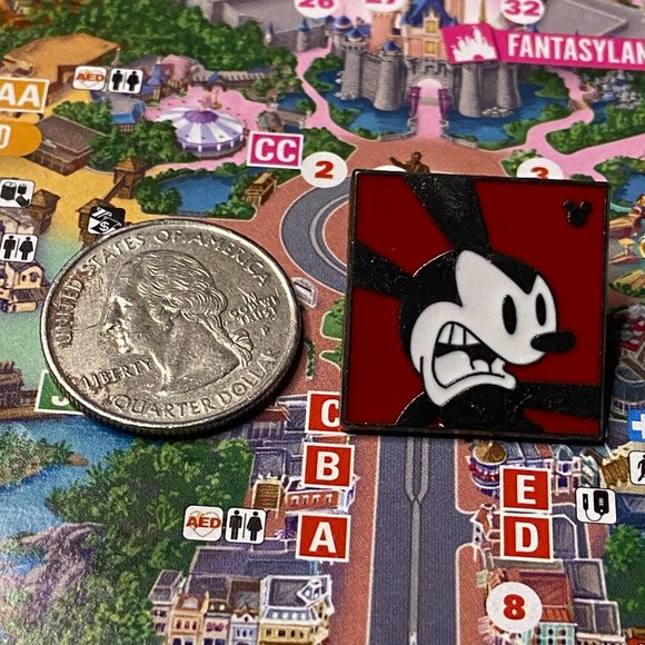 Red Oswald the Lucky Rabbit Hidden Mickey - Picture 3 of 4